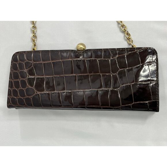 Sondra Roberts Chain Clutch Handbag - Picture 3 of 10